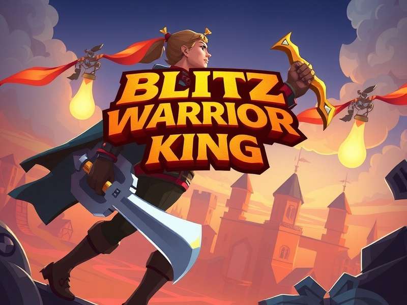 Blitz Warrior King Game Banner